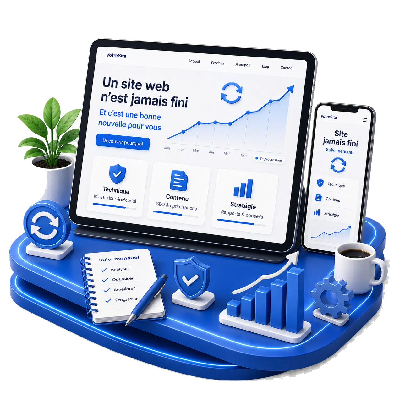 Pourquoi on n’a jamais fini un site web, et pourquoi c’est une bonne nouvelle pour vous